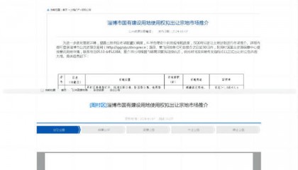 推动济南都市圈一体化发展,济南公共资源交易平台跨市发布淄博土地出让公告