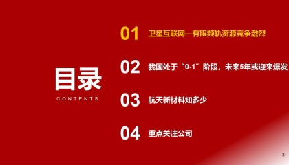 卫星互联网中的新材料机会(附下载方式)