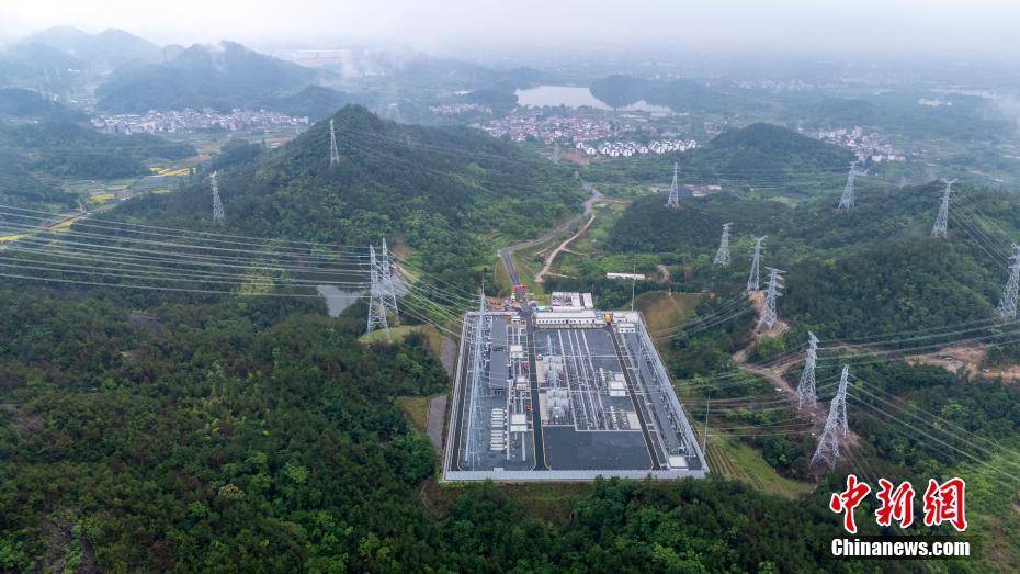 浙江金华：中国首个全模块化建设超高压变电站投运